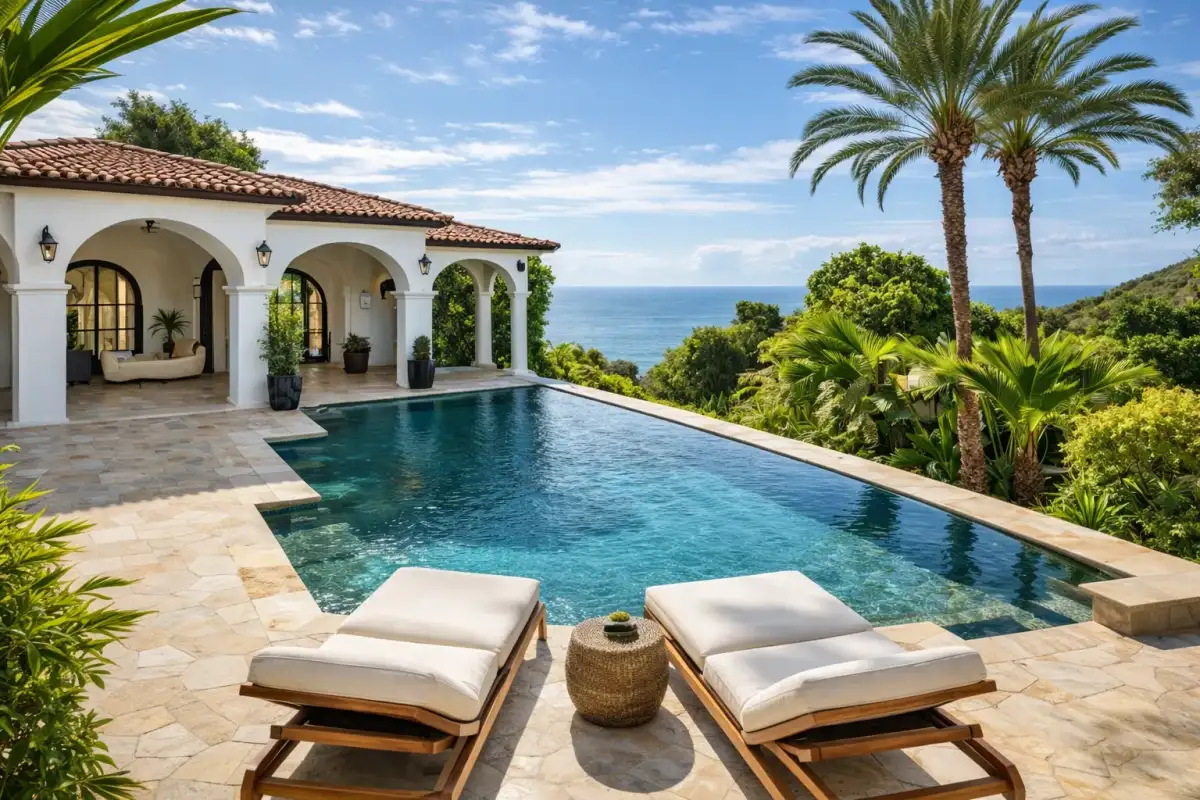 Villa contemporaine avec piscine - Terres de Villas