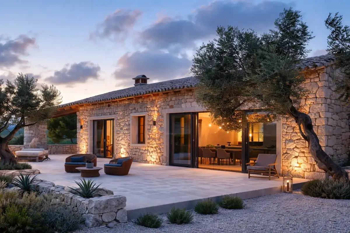 Villa côtière en bord de Méditerranée